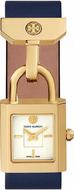 SURREYWATCH,NAVYLEATHER/GOLD-TONE,22X23.5MM